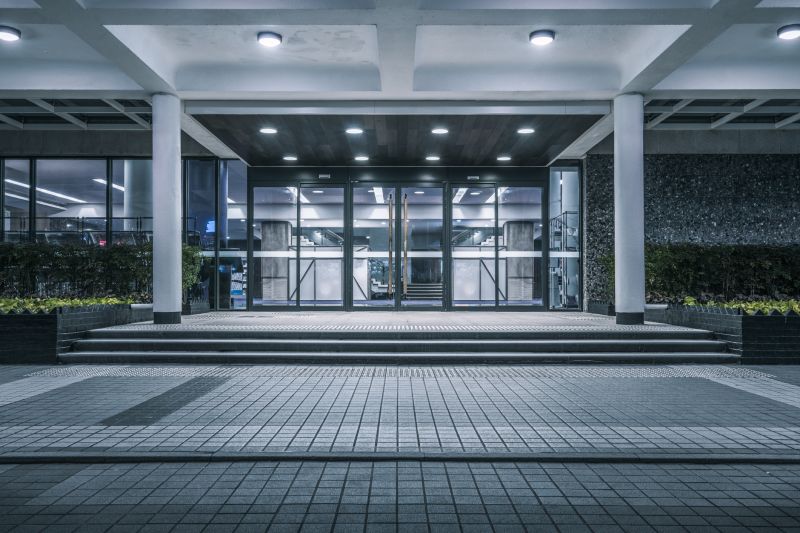 Business Door Installation detail