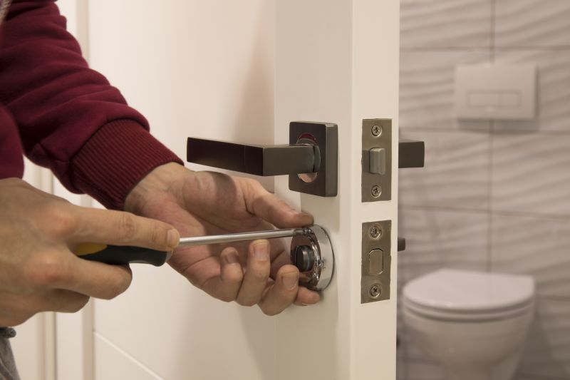 Door Handle Installation detail