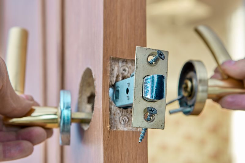 Door Handle Installation detail