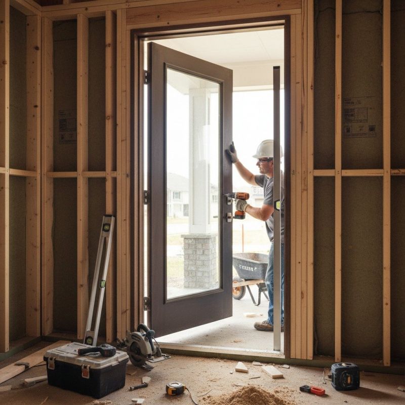 Exterior Door Installation detail