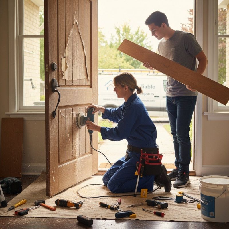 Exterior Door Repair detail