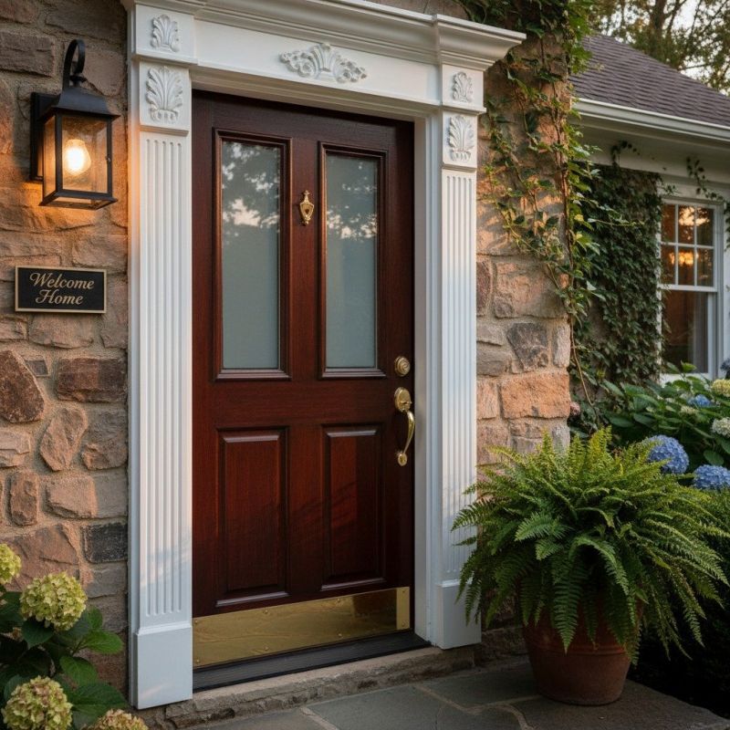 Front Door Installation detail