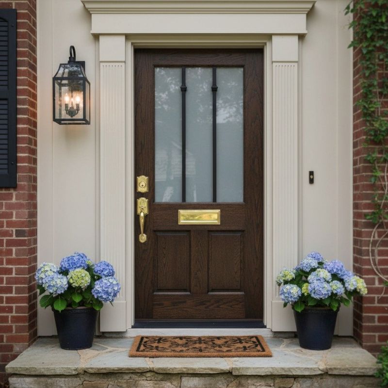 Front Door Installation detail
