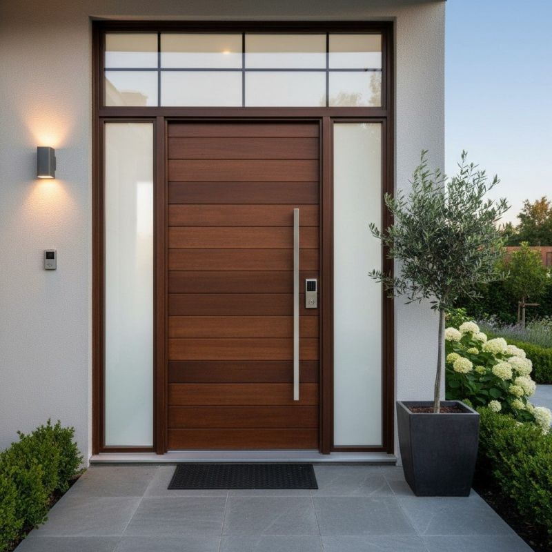 Front Door Installation detail