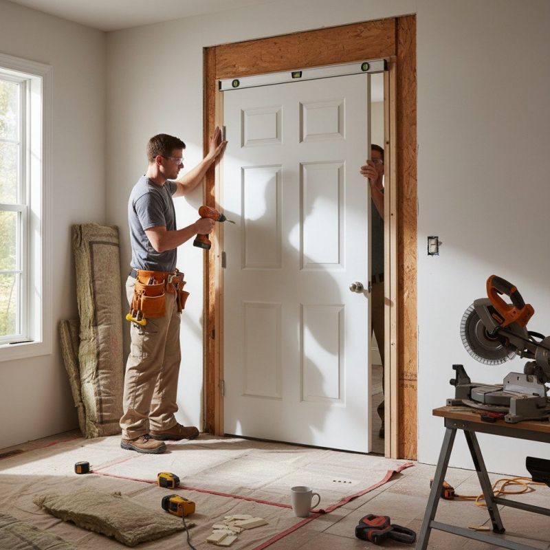 Interior Door Installation detail