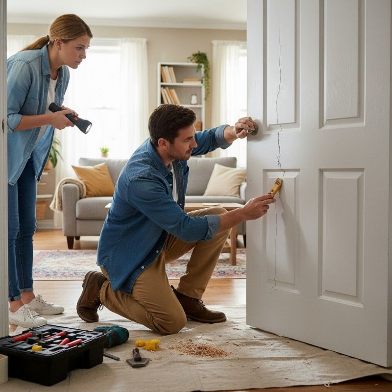 Interior Door Repair detail