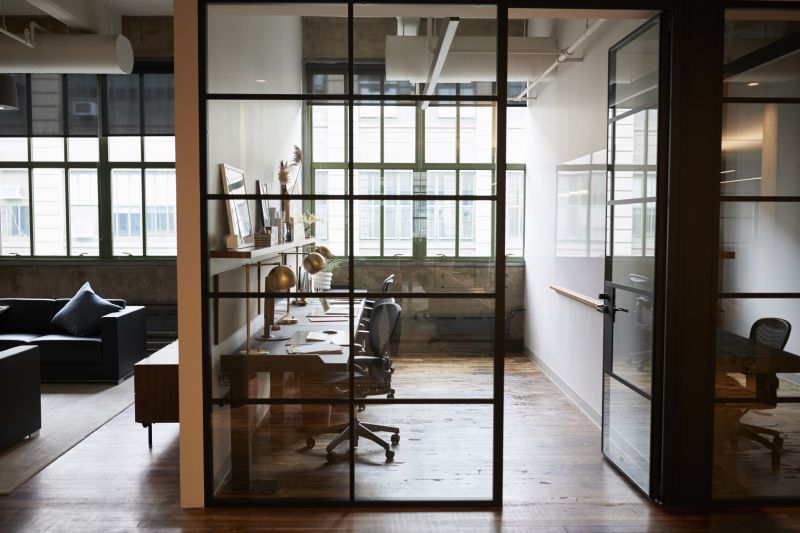 Office Door Installation detail