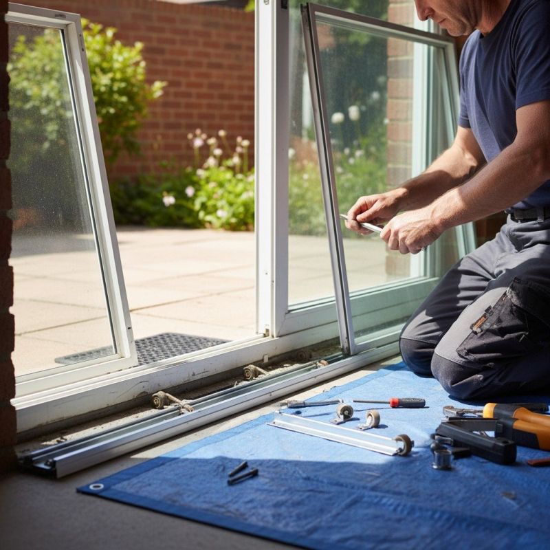 Pocket Door Repair detail
