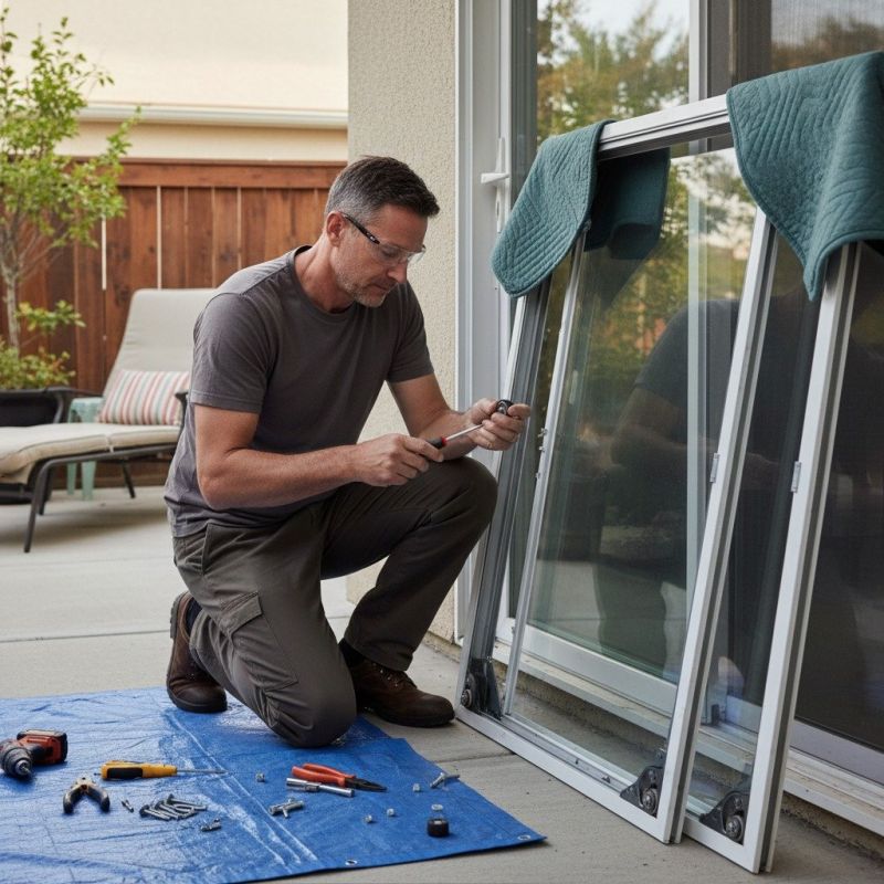 Pocket Door Repair detail