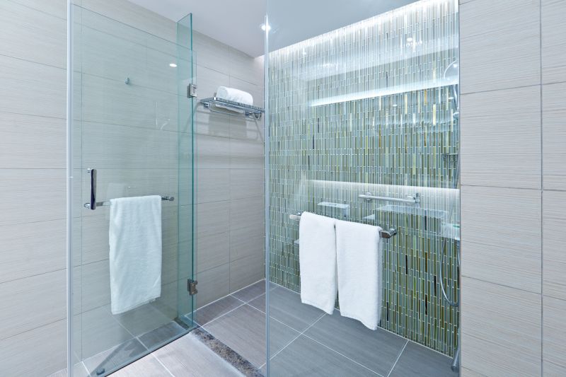Shower Door Installation detail