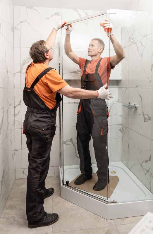 Shower Door Repair detail