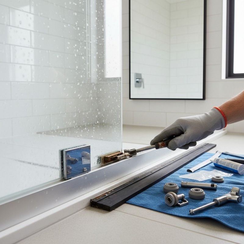 Shower Enclosure Repair detail