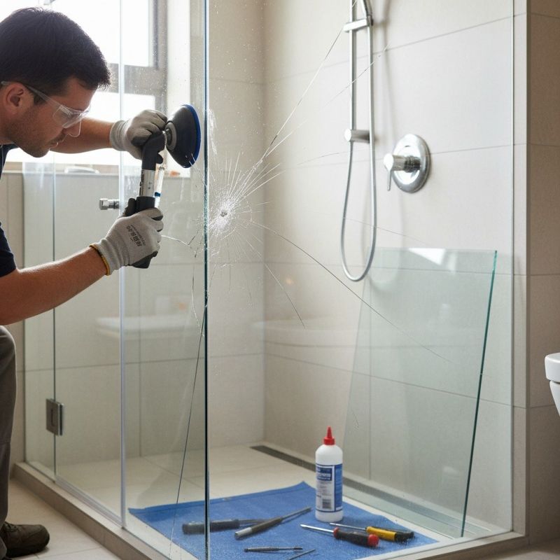 Shower Glass Replacement detail