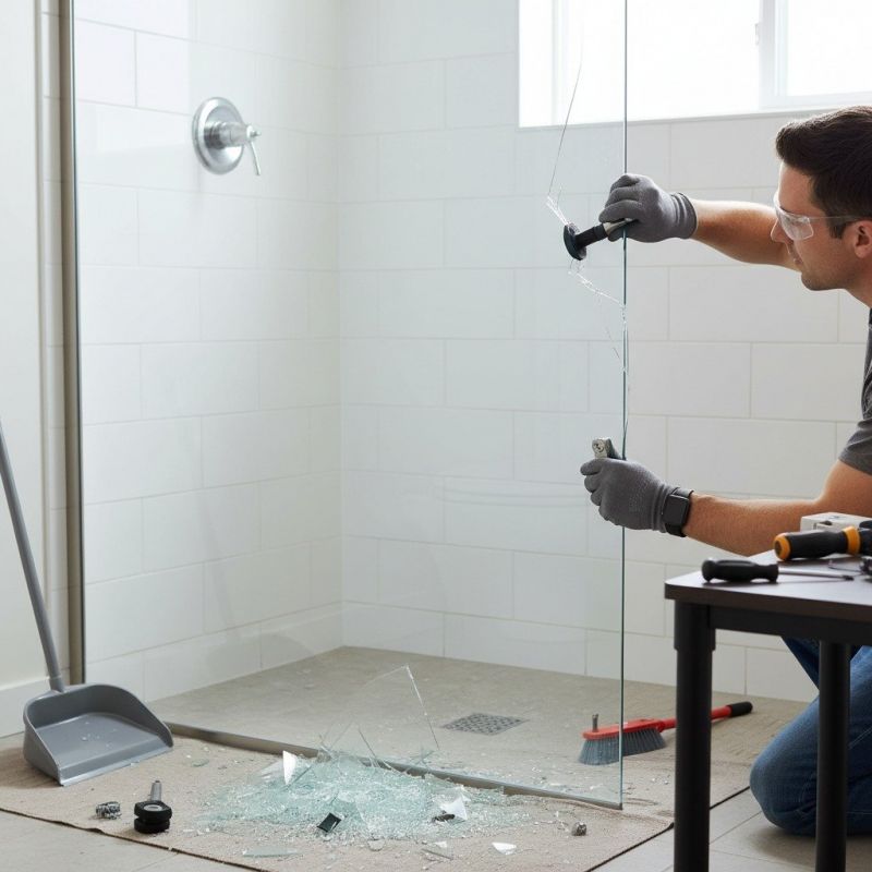 Shower Glass Replacement detail
