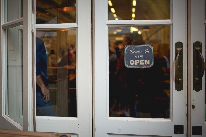 Storefront Door Repair detail