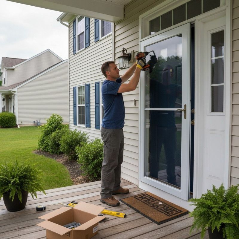 Storm Door Replacement detail