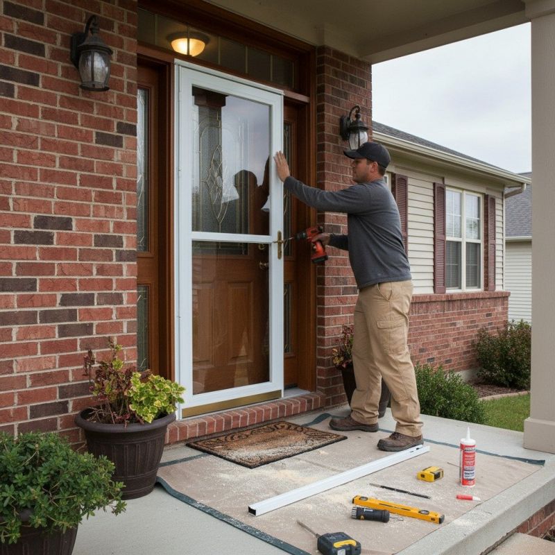 Storm Door Replacement detail